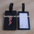 OEM simple design luggage bag tags soft pvc